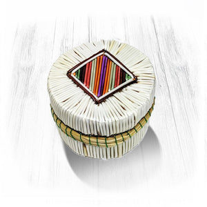 Colourful Mini Quill Basket