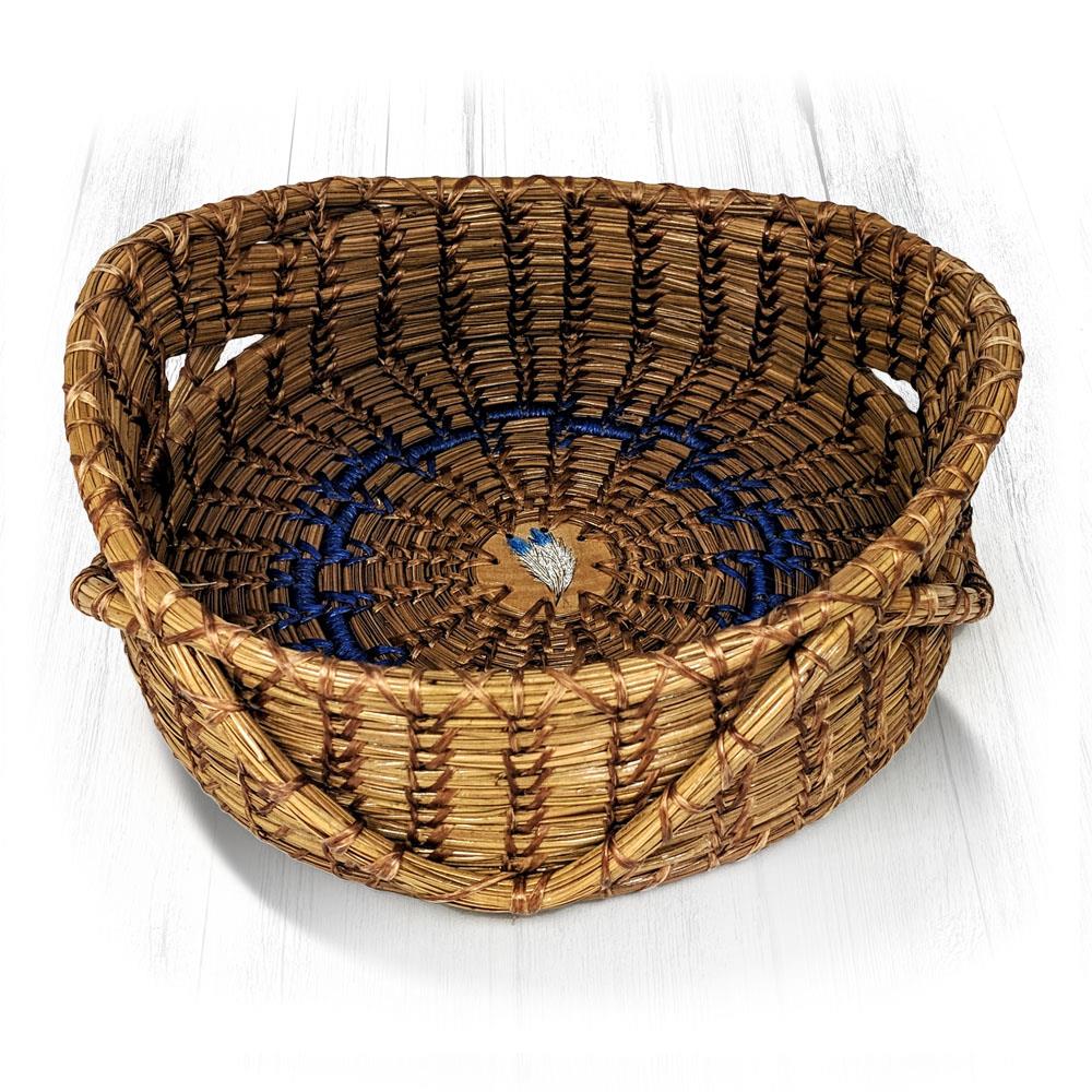 Handwoven Basket - Feather